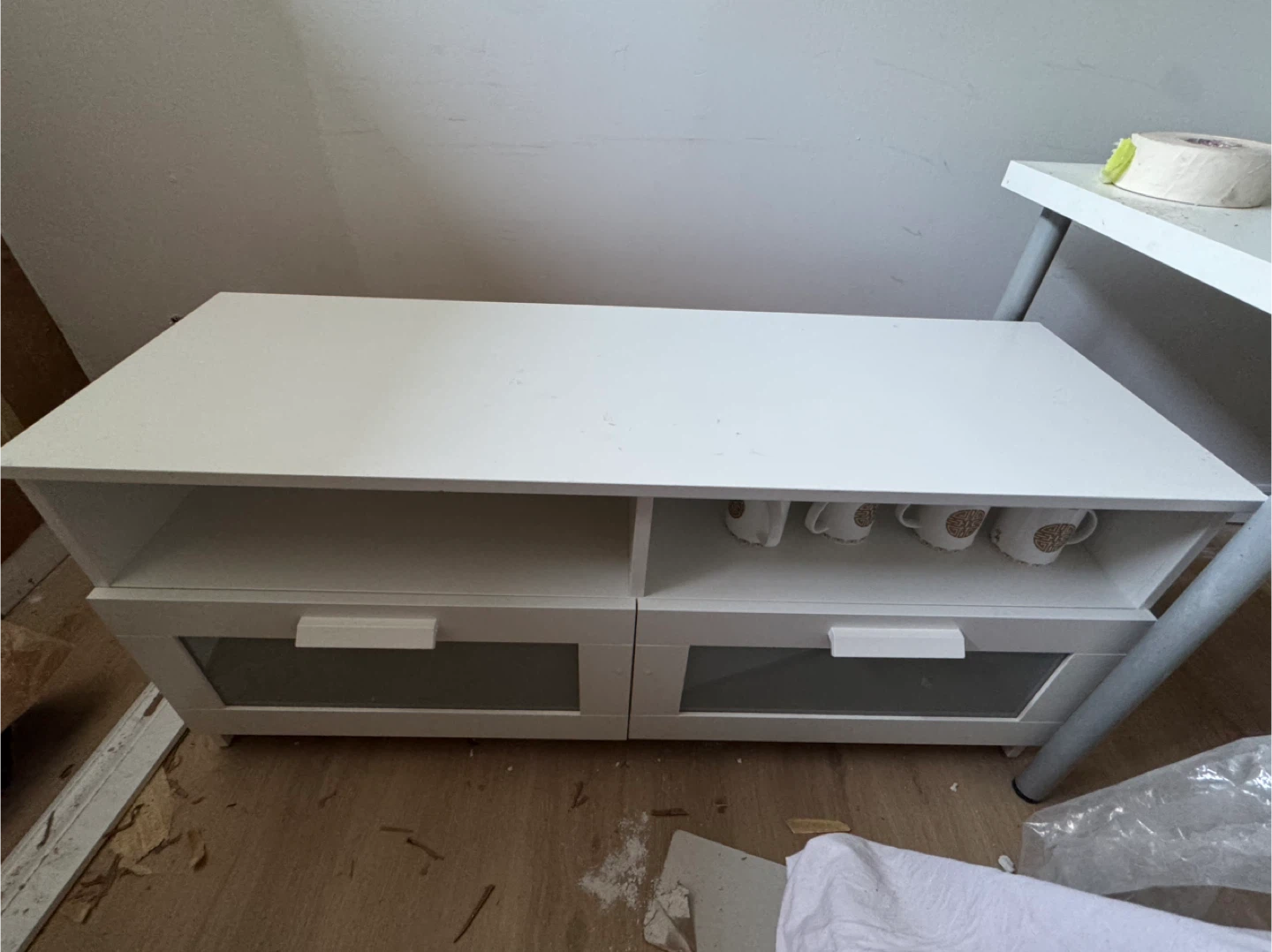 IKEA Brimnes White TV Bench