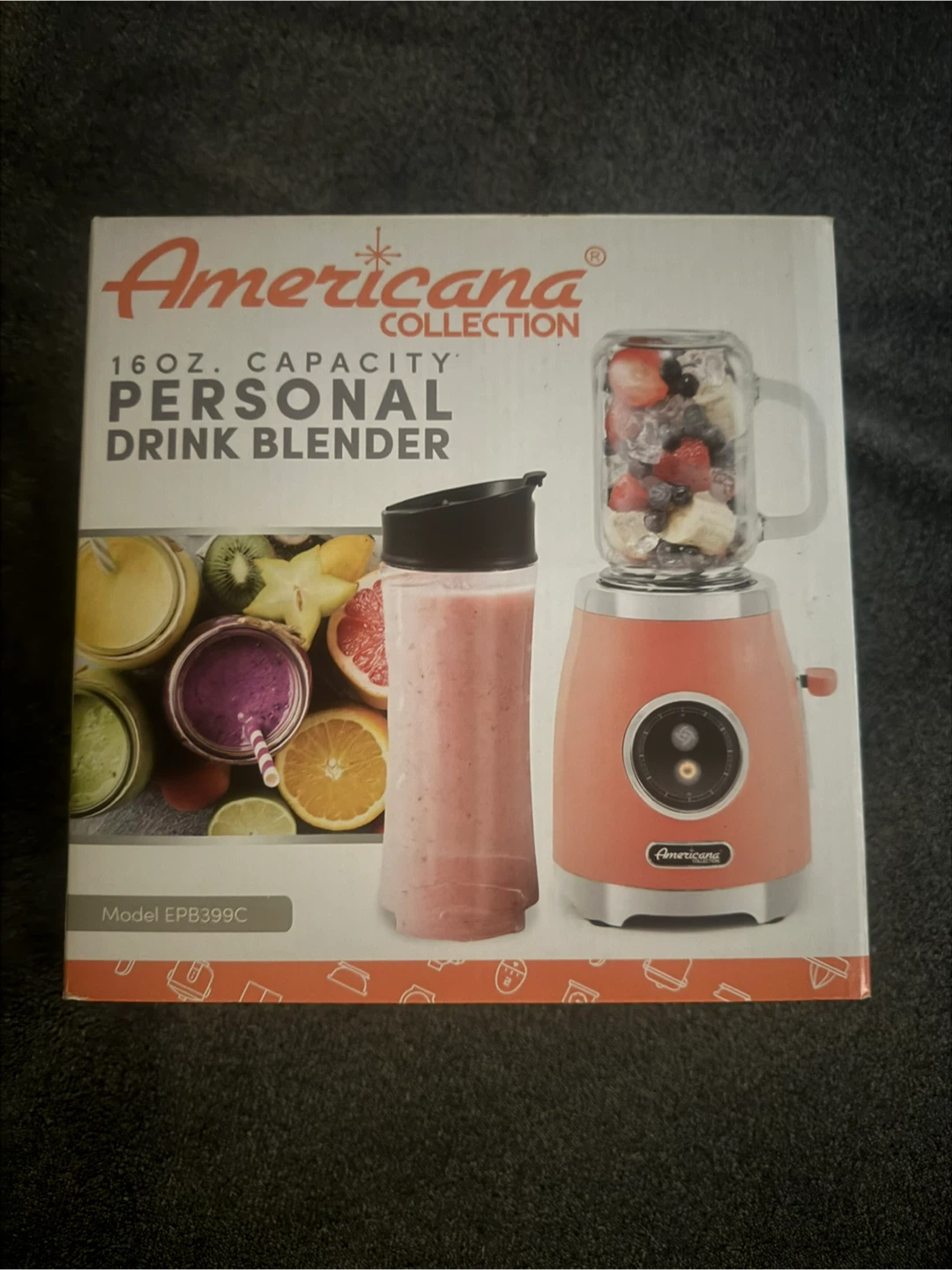 Americana Collection Personal Drink Blender - New
