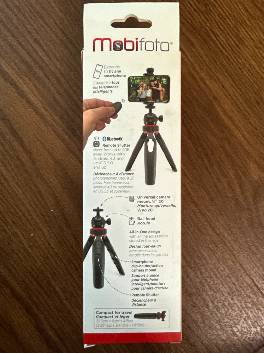Mobifoto Mobipod TT25 3-in-1 Mini Tripod - photo 3