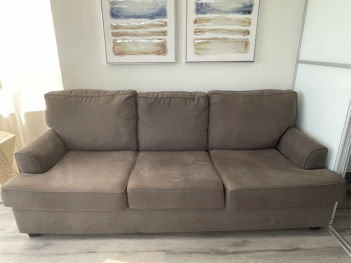 Comfortable Grey Sofa