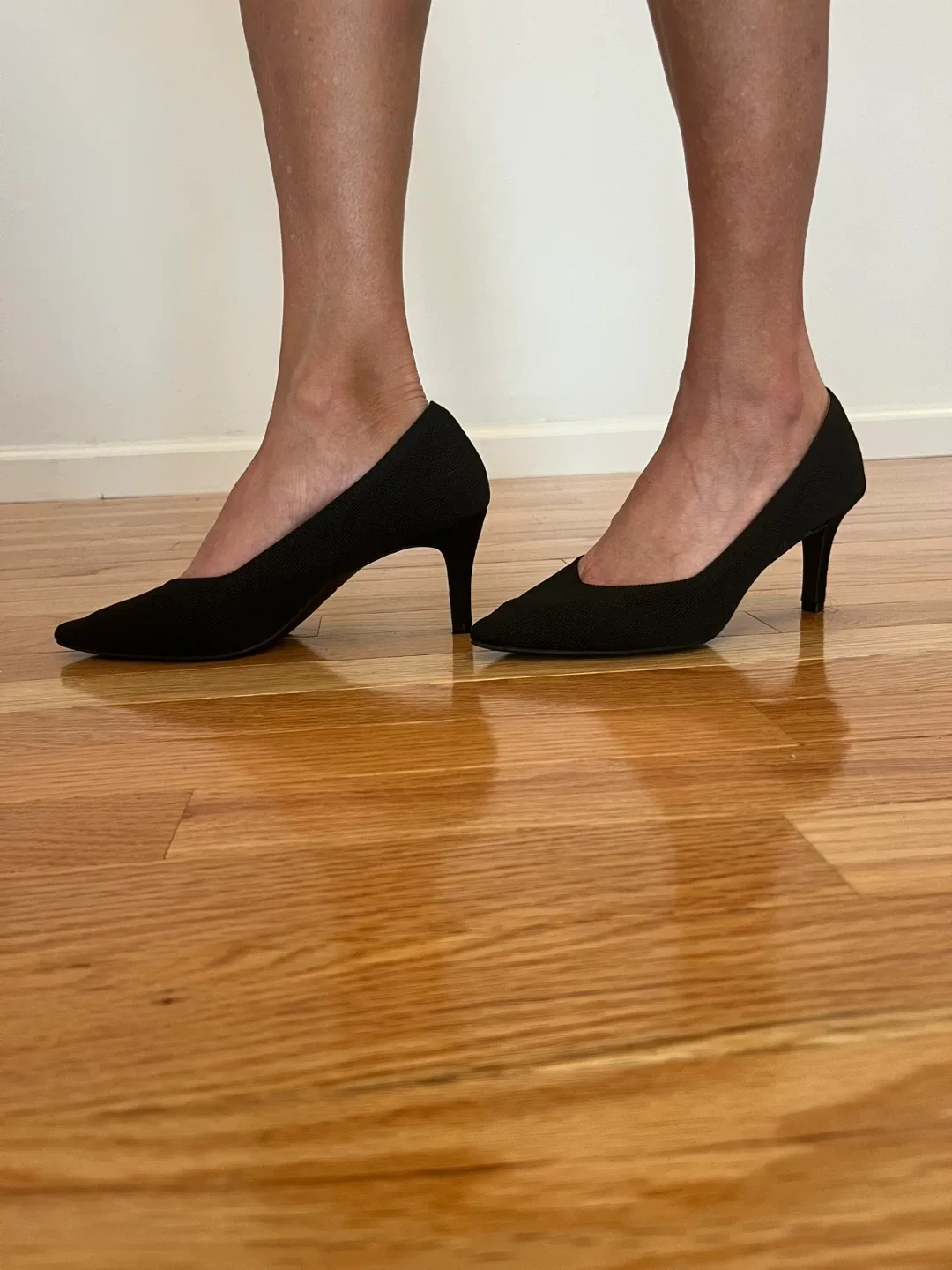 Black Knit Heels image indicator(2)