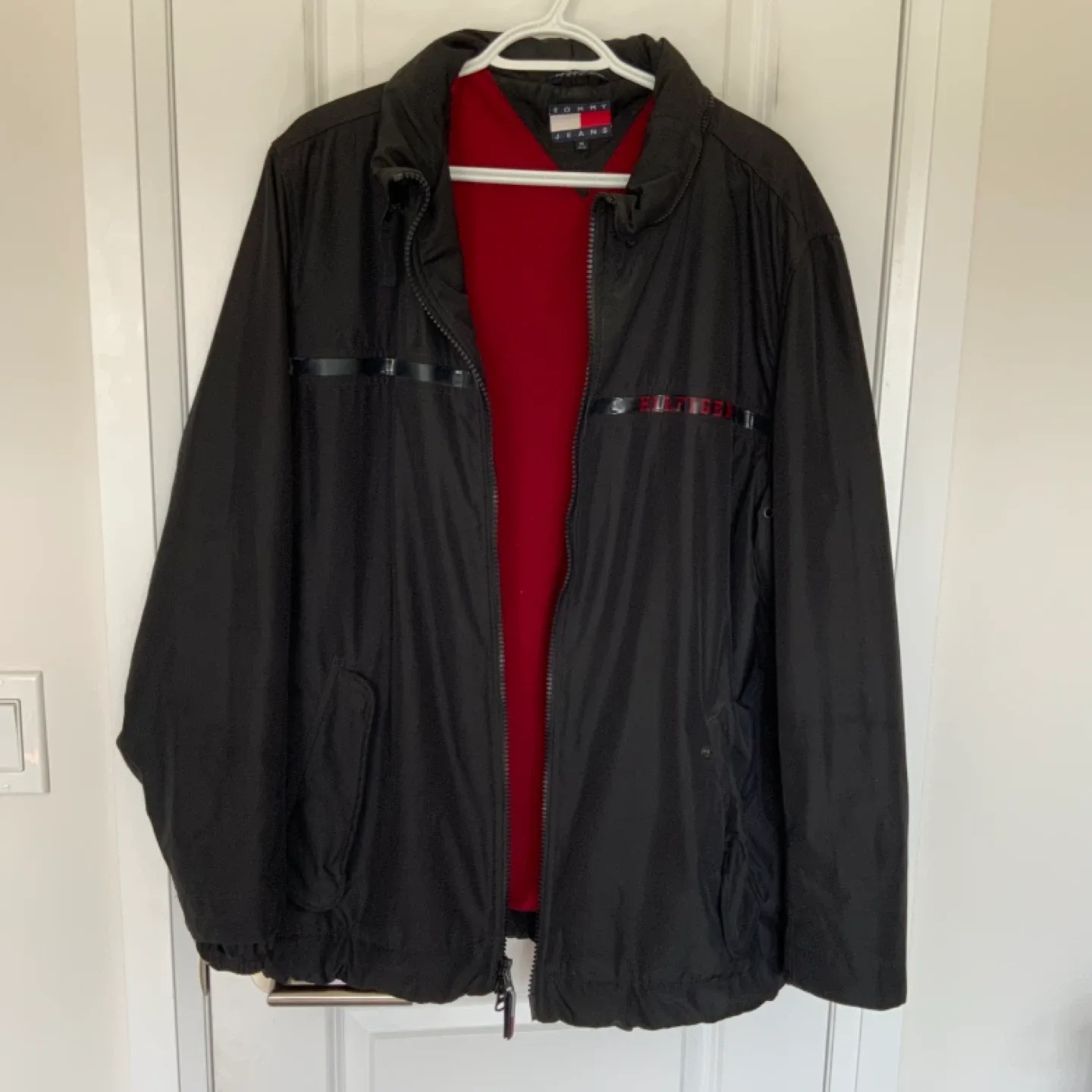 Vintage 90s Tommy Hilfiger Tommy Jeans Black Jacket image indicator(2)