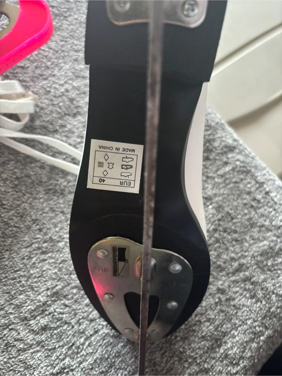 Tecno Pro White Ice Skates - Size 40 image indicator(4)