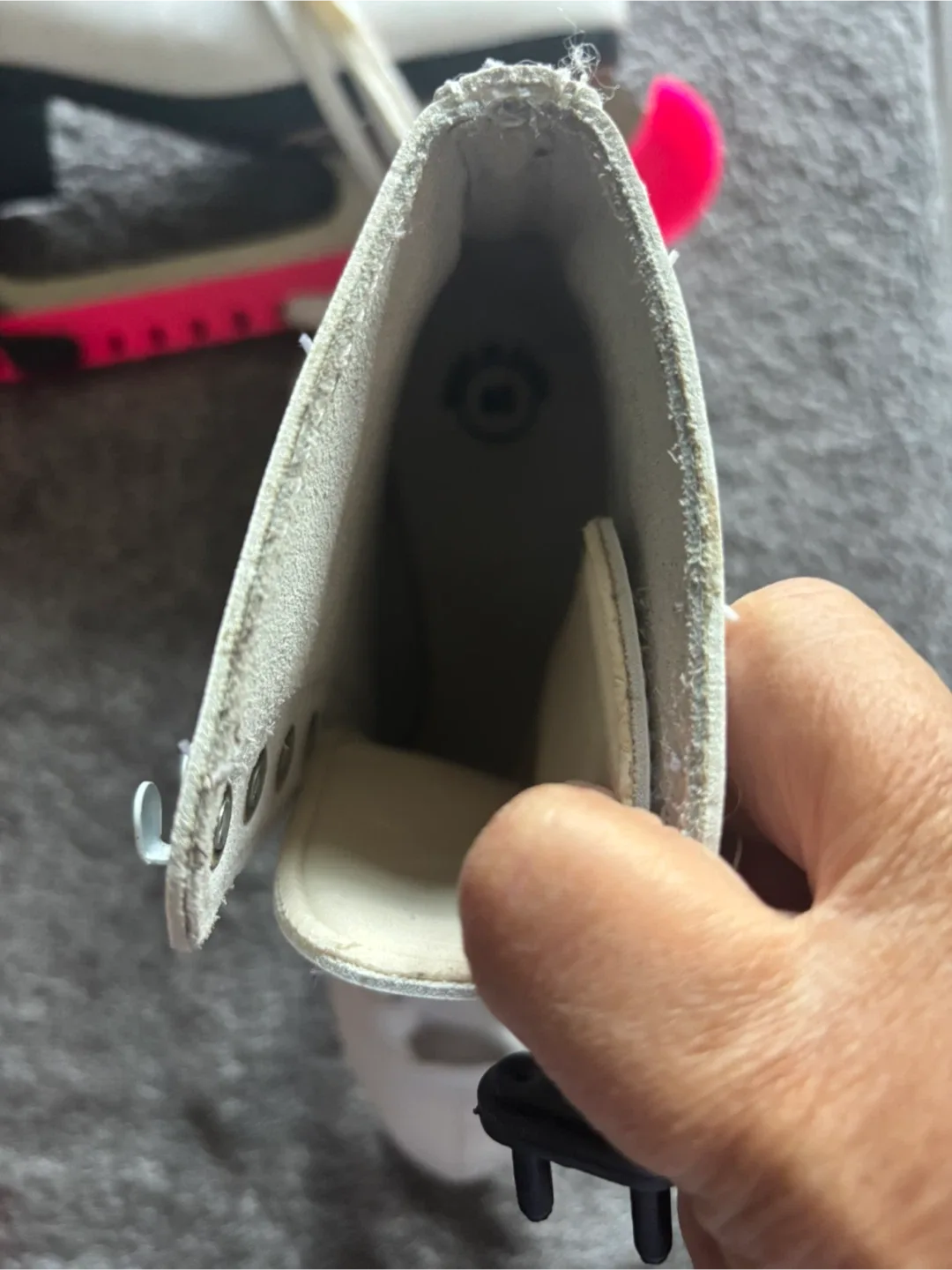 Tecno Pro White Ice Skates - Size 40 image indicator(5)