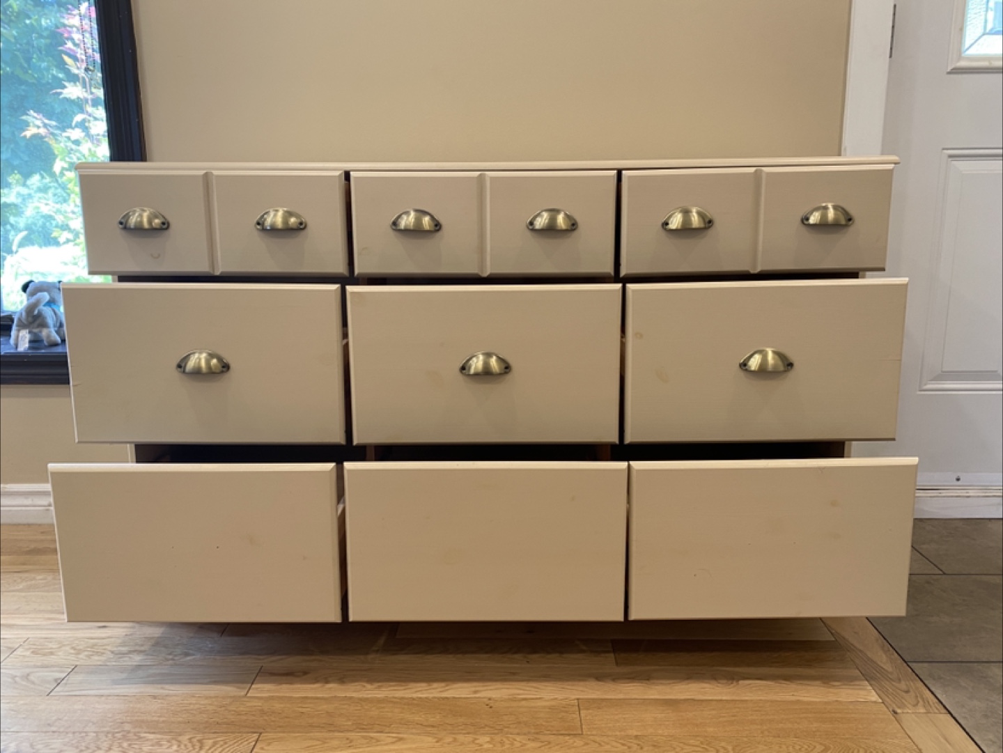 Cream White Pine Wood Dresser (CAN DELIVER) - photo 4