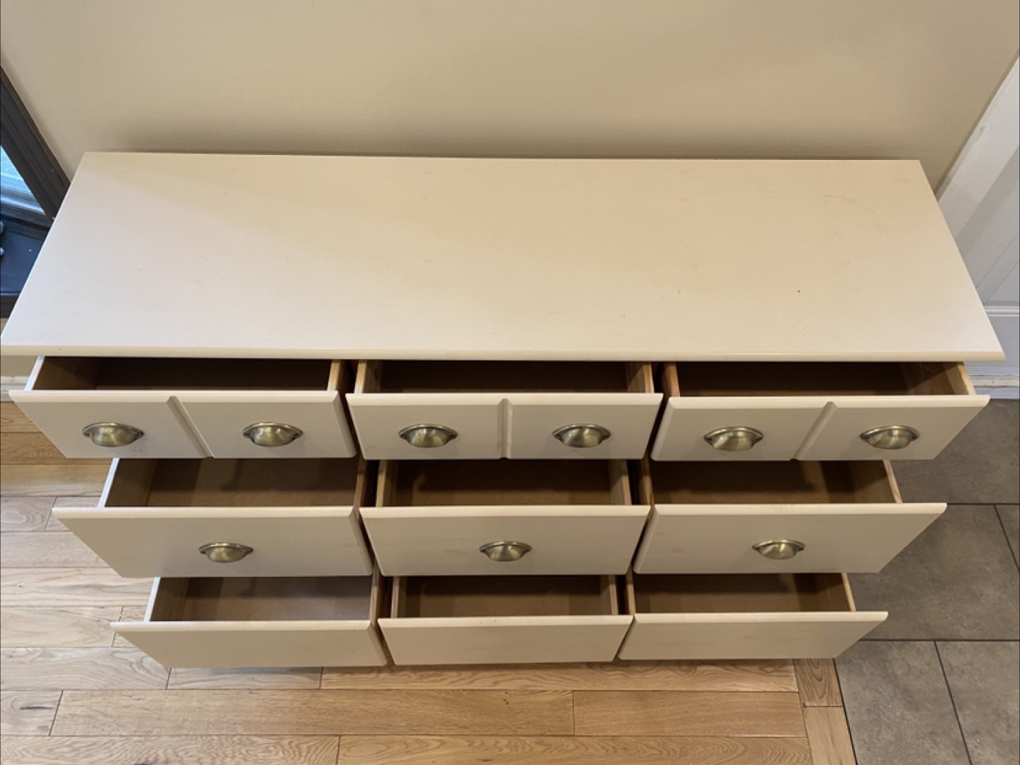 Cream White Pine Wood Dresser (CAN DELIVER) - photo 3