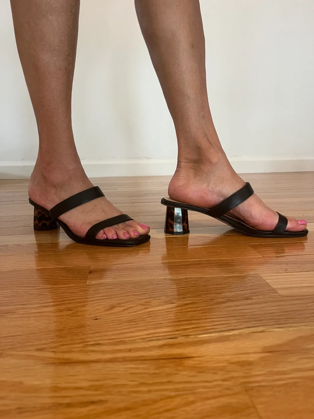 Brown Heeled Sandals - Size 8 image indicator(2)