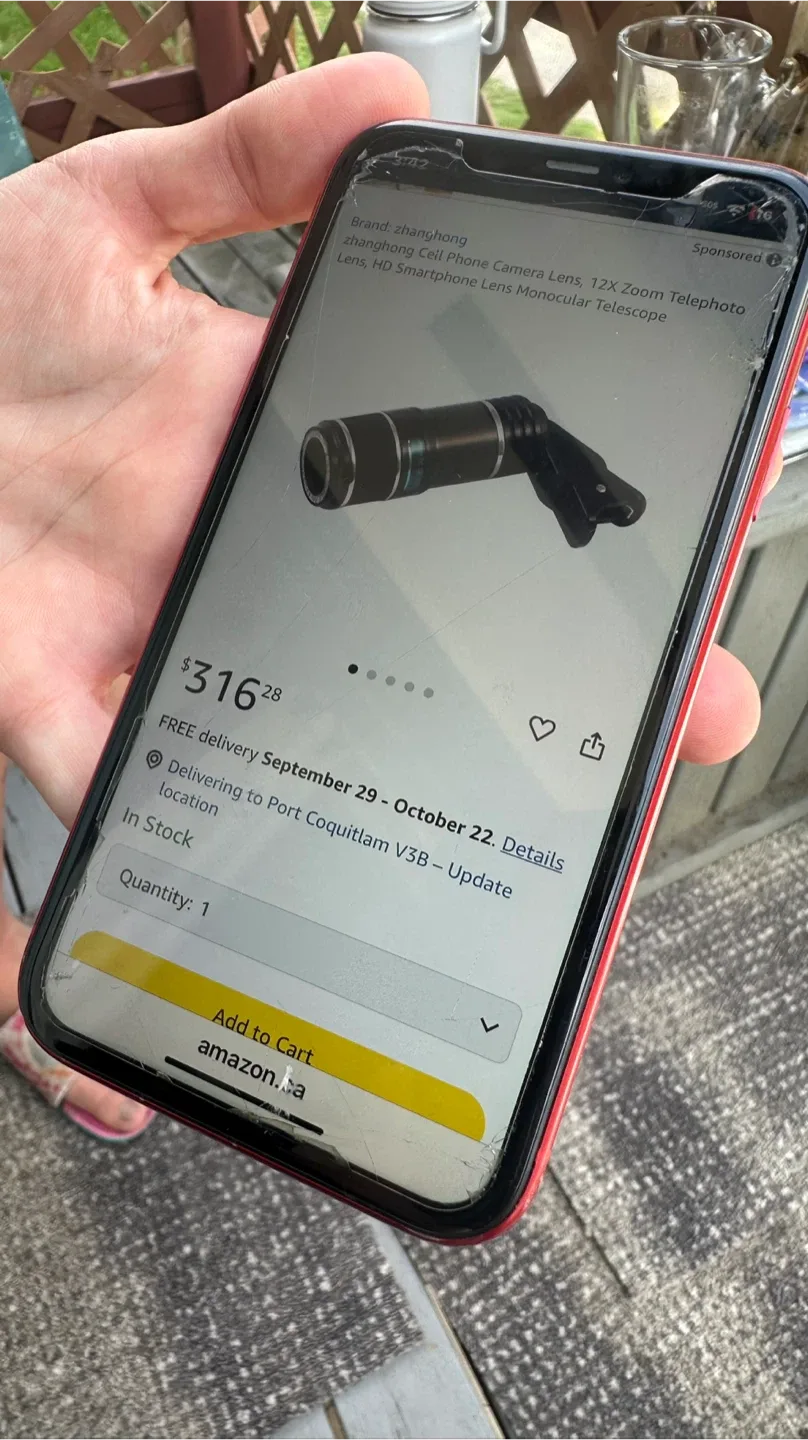 Zhanghong 12X Zoom Telephoto Lens for Smartphones image indicator(2)