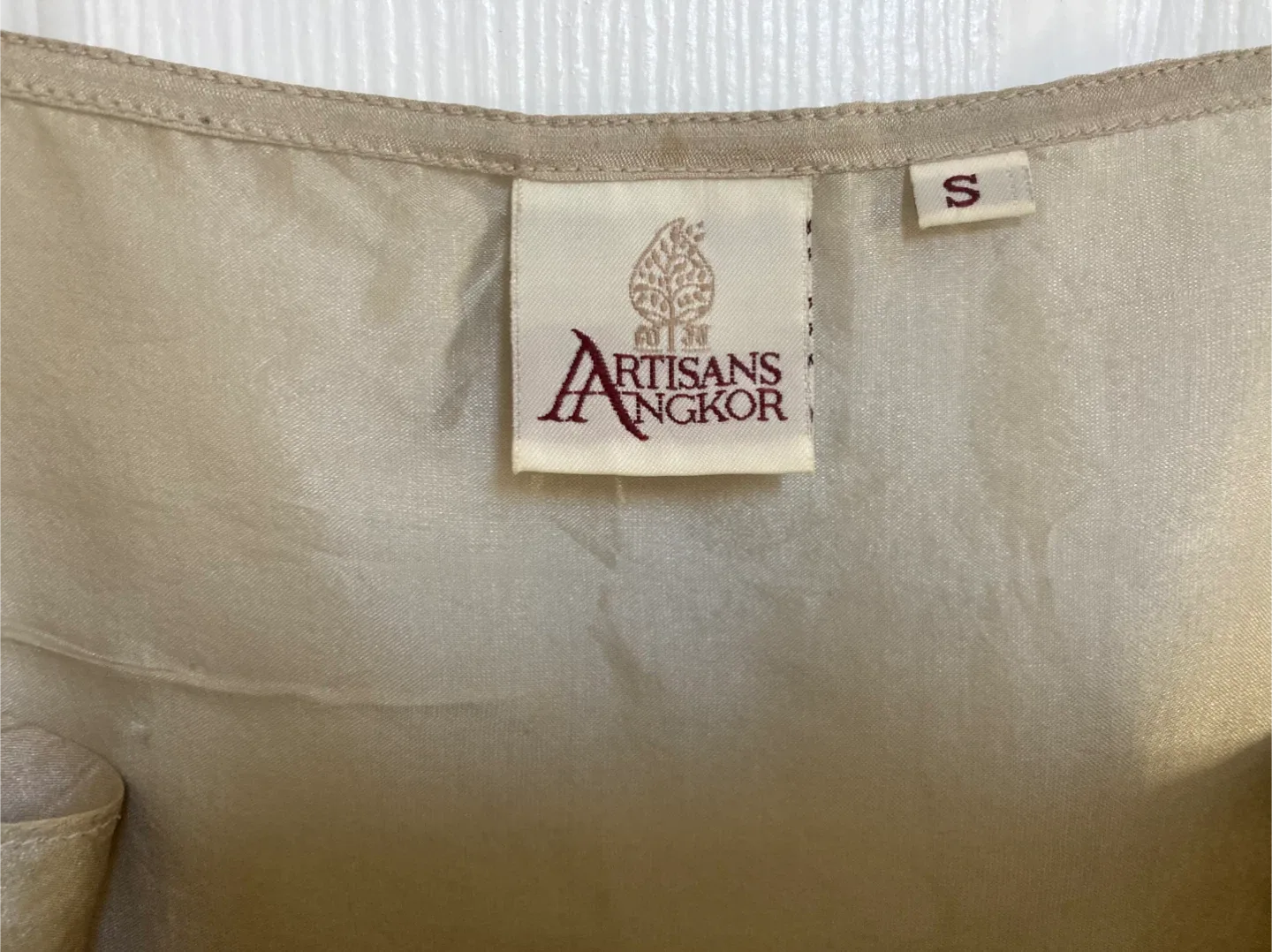 Handmade 100% silk camisole image indicator(2)