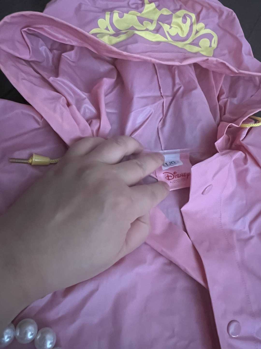 Disney Princess Pink Raincoat Size L - photo 2