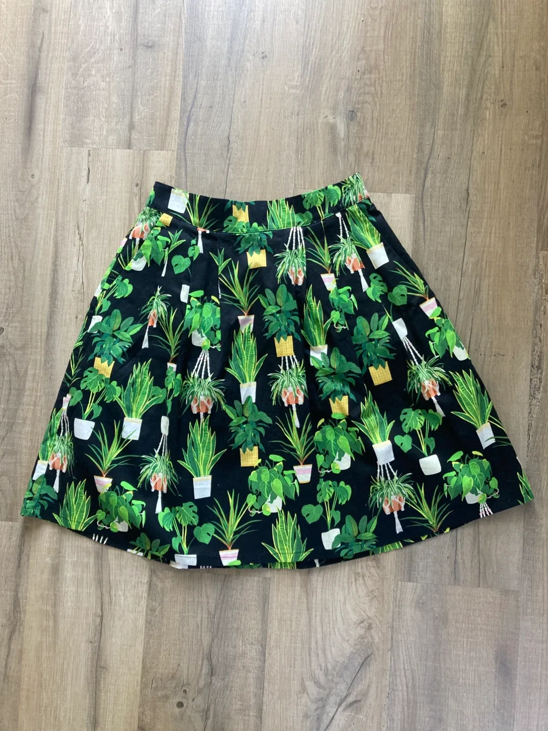 100% cotton skirt with pockets - Birds of North America thumbnail