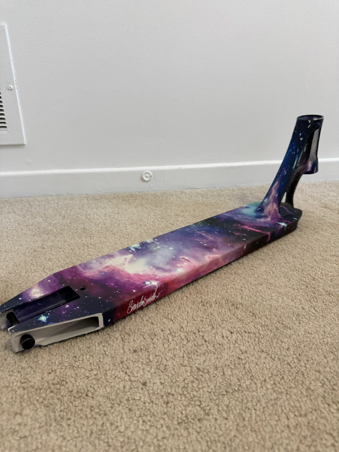 Limited edition Brendon Smith galaxy scooter deck - photo 2