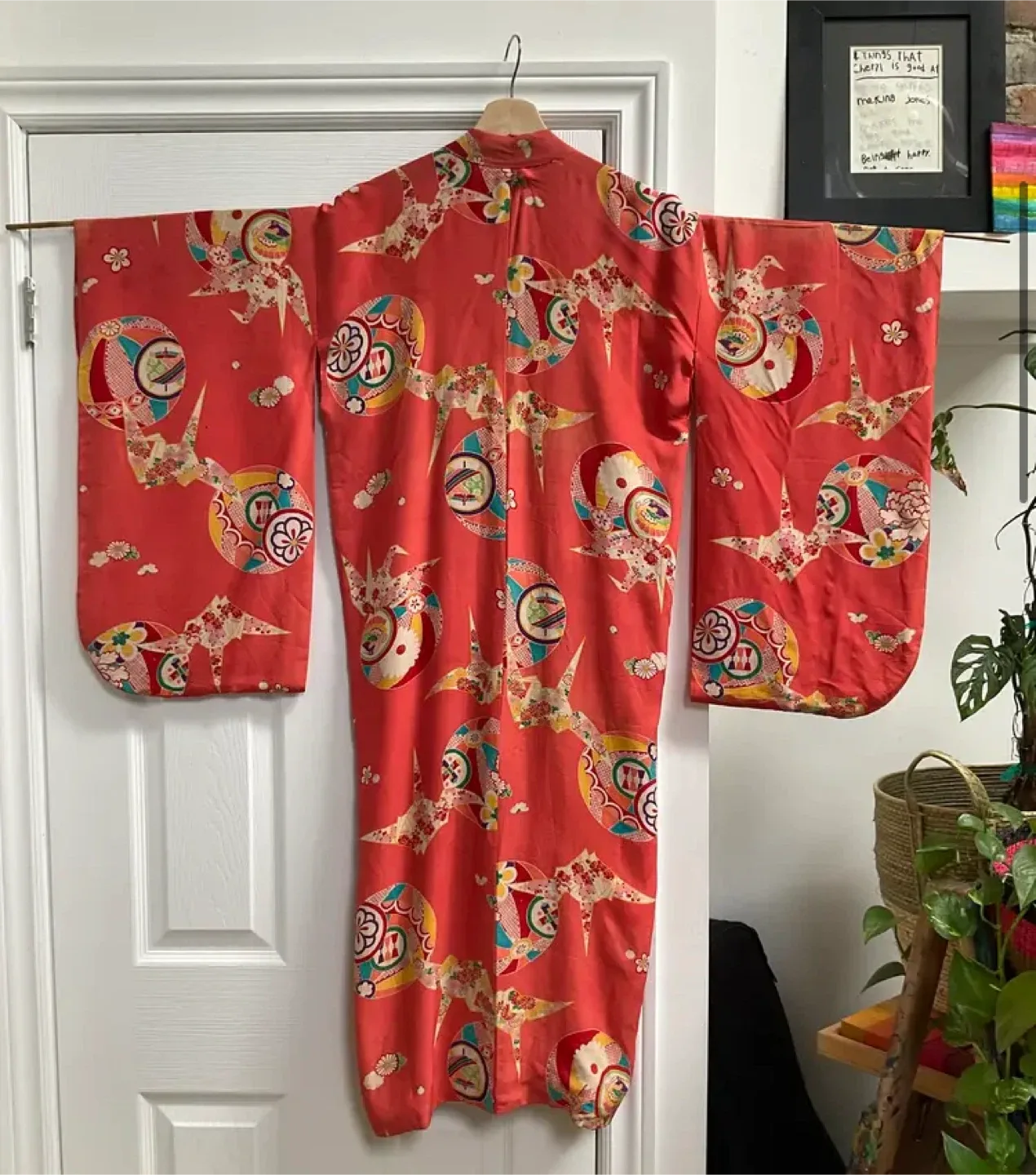 Vintage silk kimono image indicator(2)