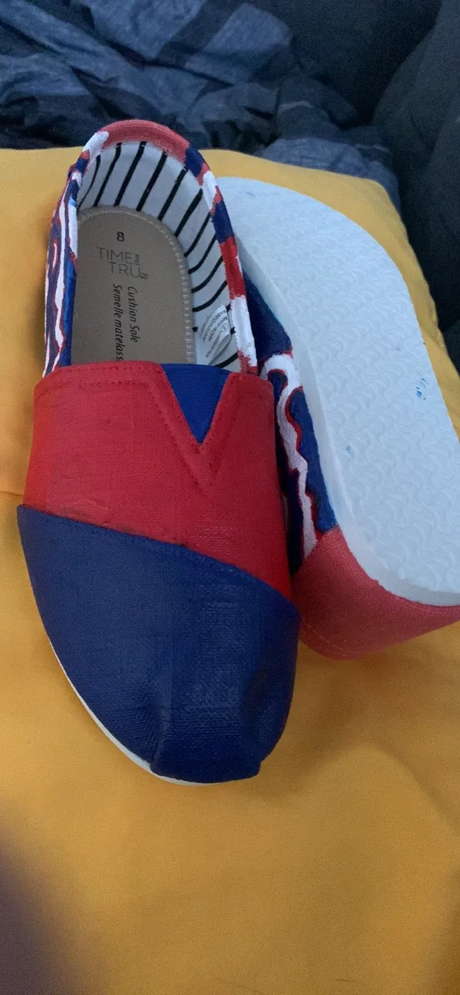 Size 8 Bills Mafia customized shoes image indicator(4)