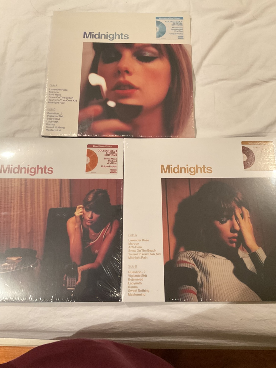 Taylor Swift Midnights Vinyl Records Bundle SEALED