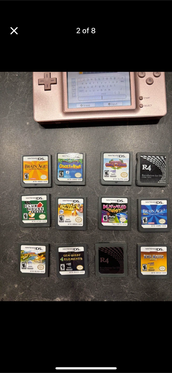 Nintendo DS Lite with Games and Accessories - photo 2