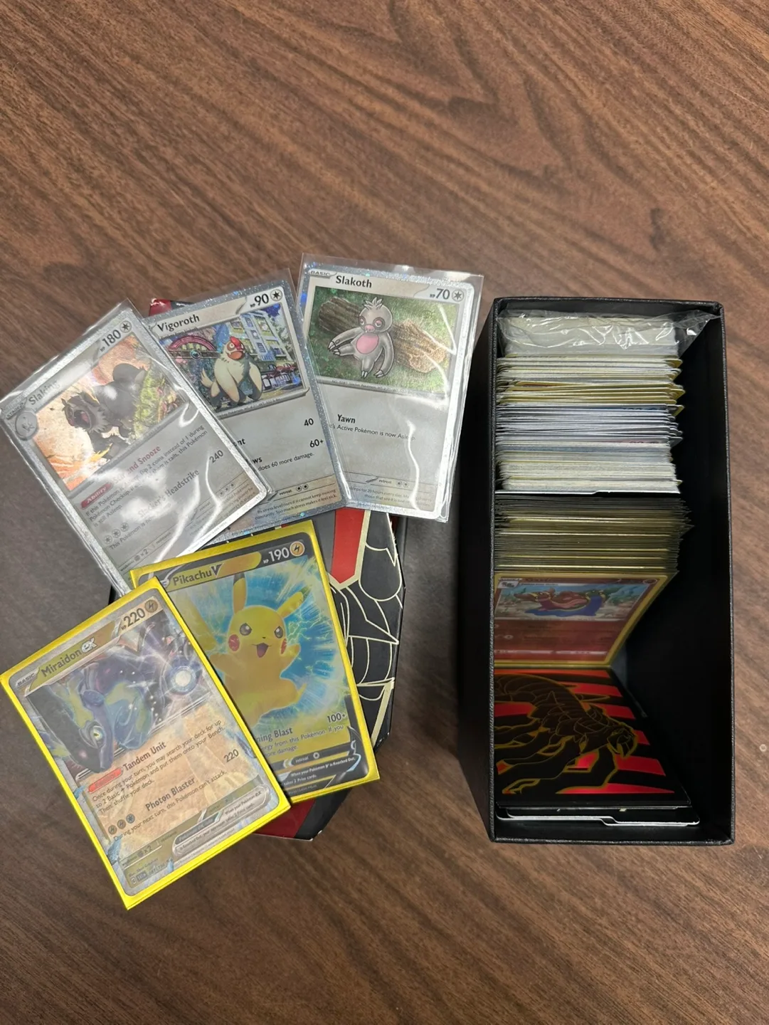 100’s of Pokemon Cards (ex, V, promos, holos, etc…) thumbnail
