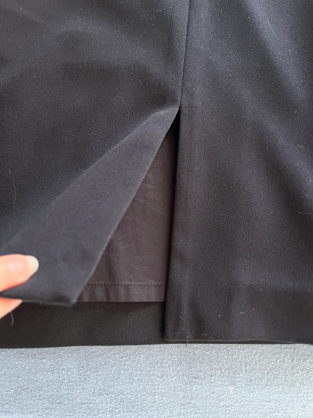 Calvin Klein Navy Blue Skirt - Size 12 image indicator(4)