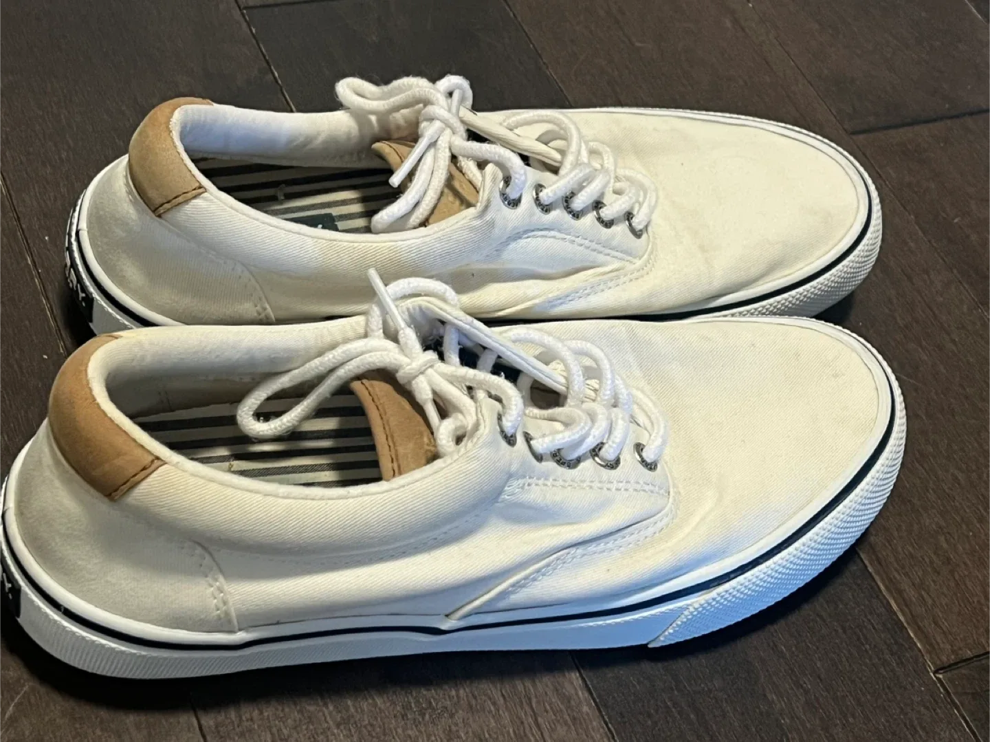 Sperry Top-Sider White Sneakers- Size 10 image indicator(2)