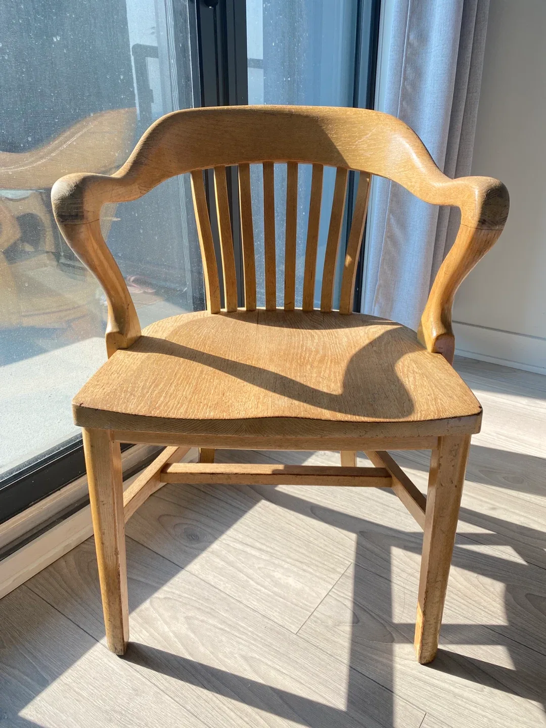 Vintage Wooden Armchair thumbnail
