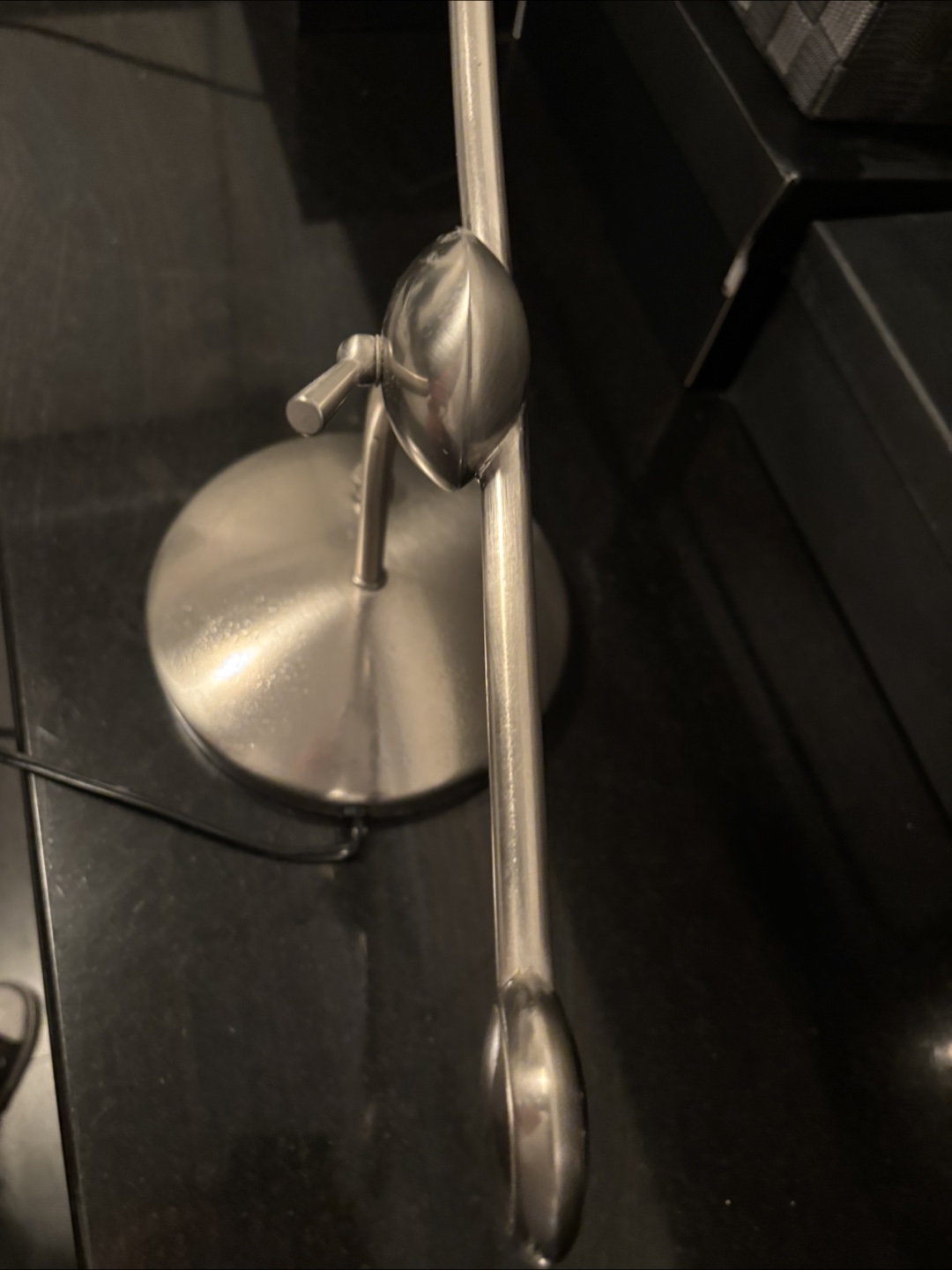 Adjustable Nickel Desk Lamp - photo 4