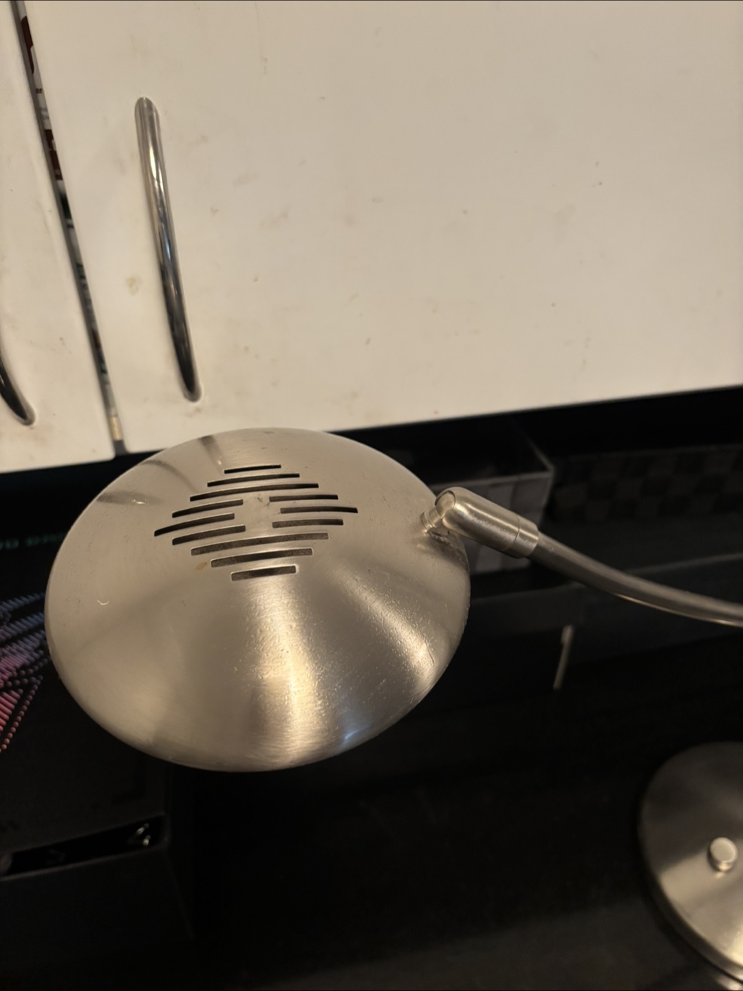 Adjustable Nickel Desk Lamp - photo 2
