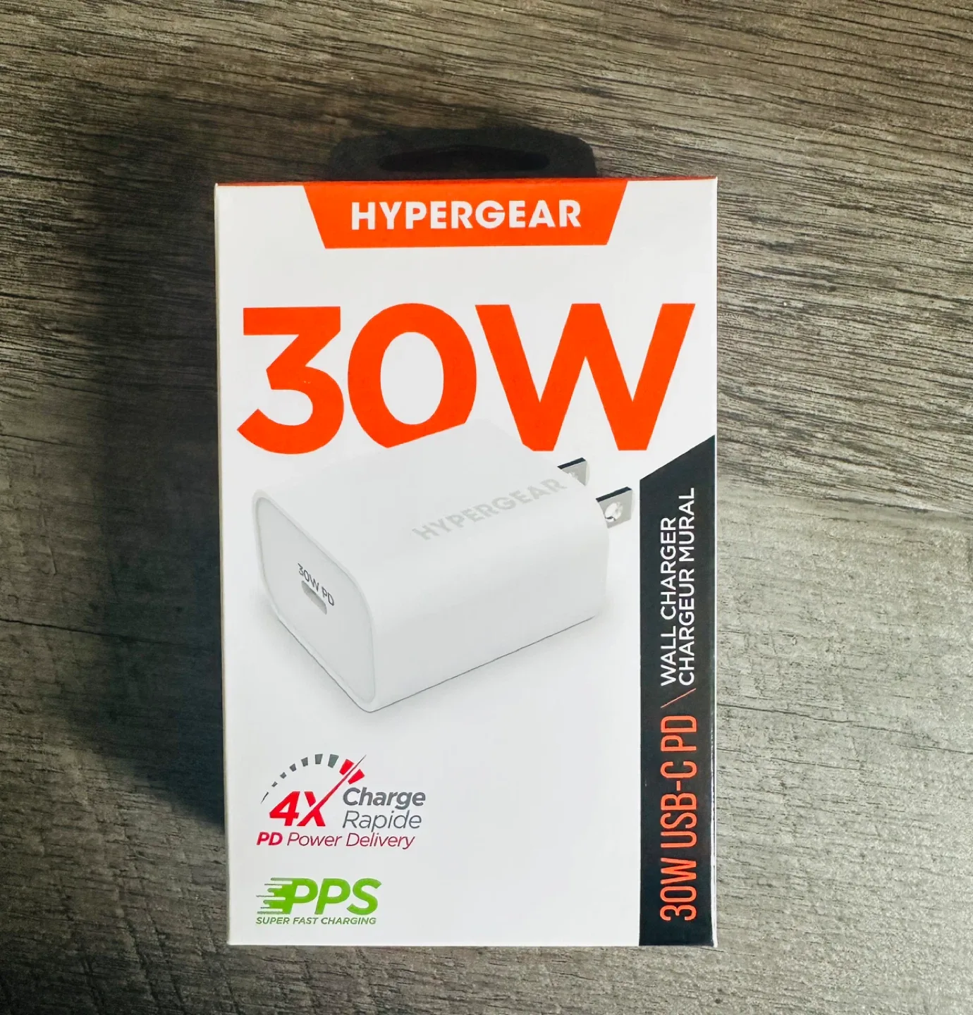 HyperGear 30W USB-C PD Wall Charger - New in Box! thumbnail
