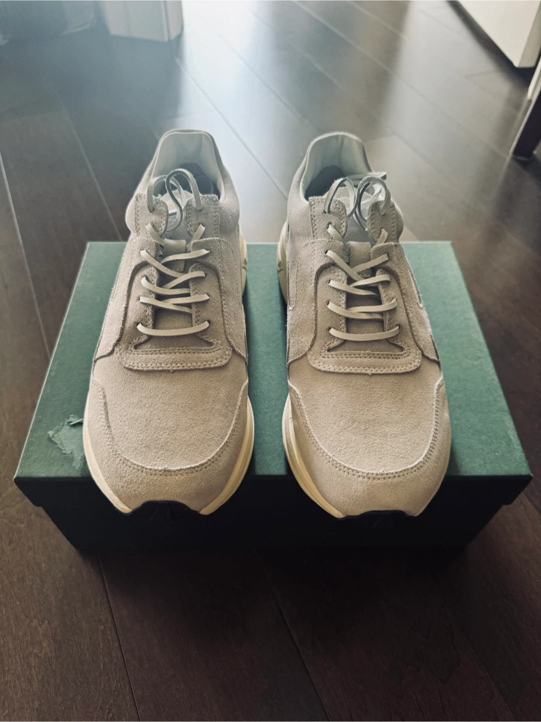 Suede Vibram Sneakers, Size EU 42