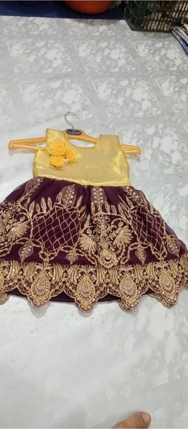 Embroidered Kids' Dress image indicator(6)