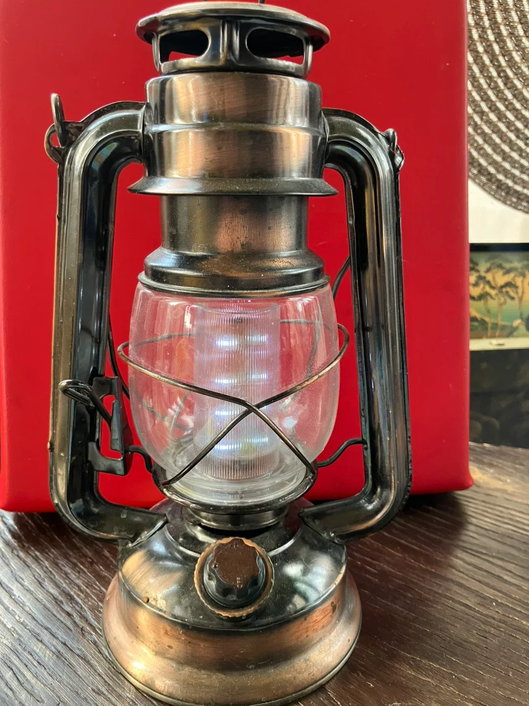 Vintage Style Bronze Color Lantern thumbnail