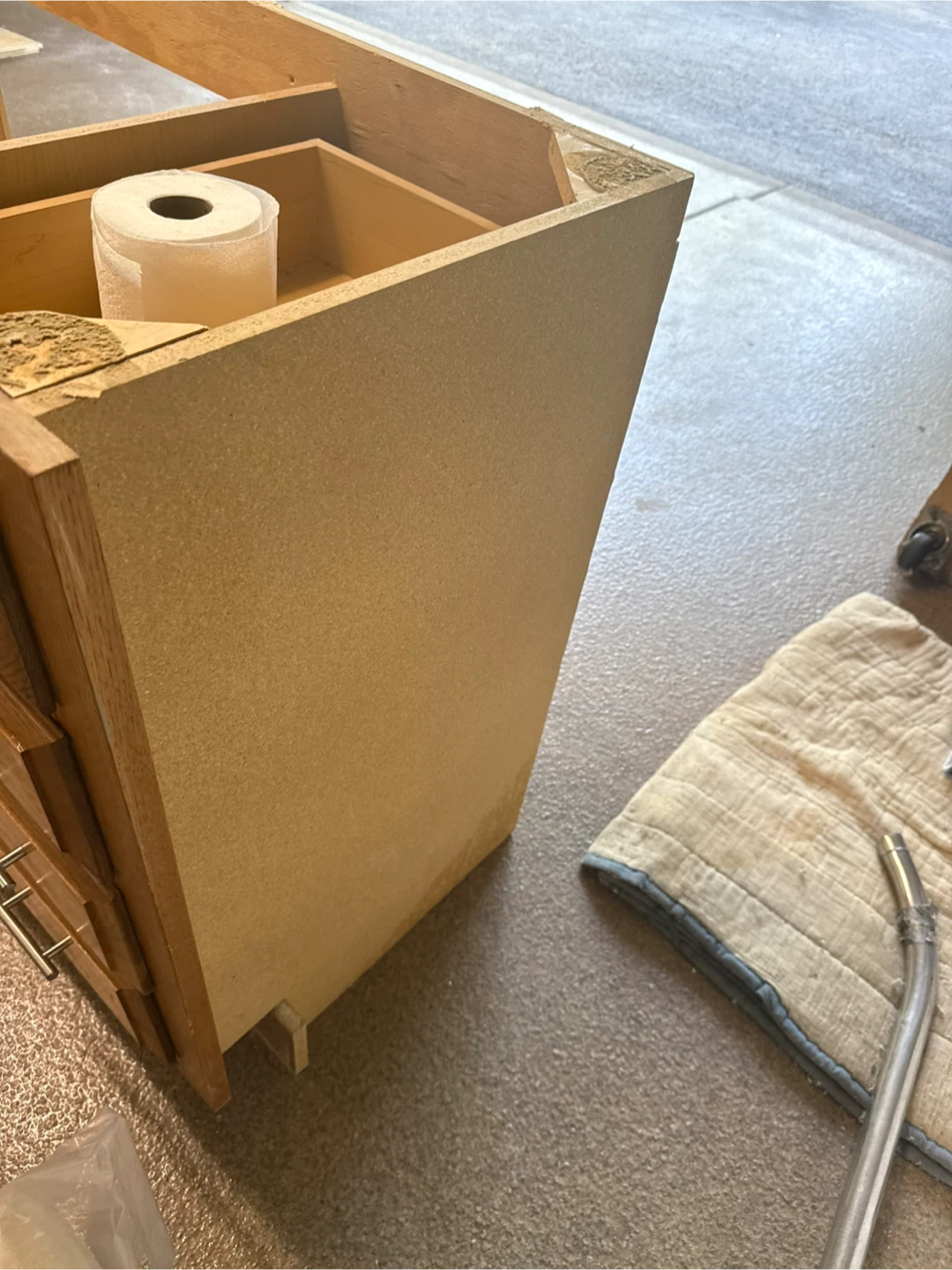 Oak Vanity Cabinet - 37" Tall x 22" Wide - photo 3