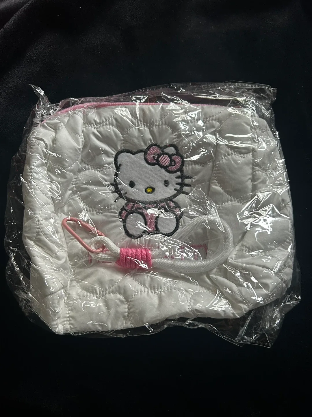 New Hello Kitty Quilted Pouch thumbnail