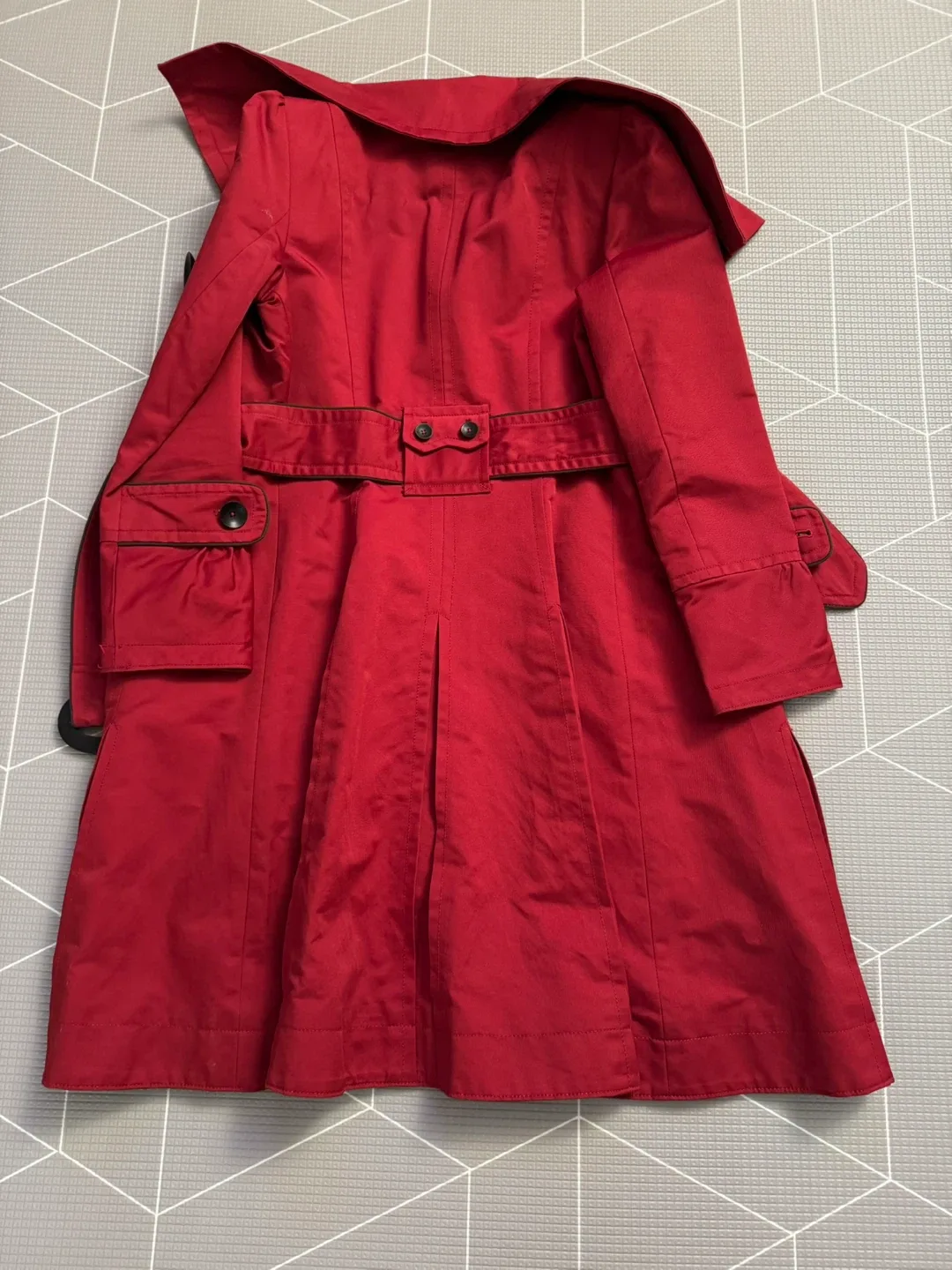 Soia & Kyo Red Trench Coat image indicator(3)