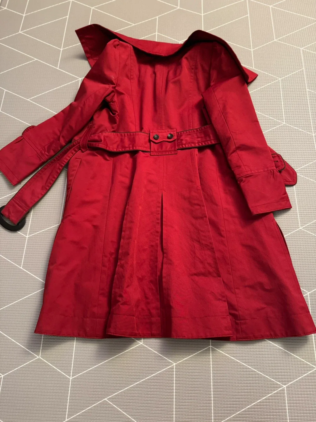 Soia & Kyo Red Trench Coat image indicator(5)