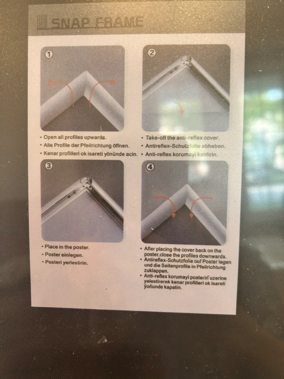 Heavy Duty A3 Sign Stand 11"x17" image indicator(4)
