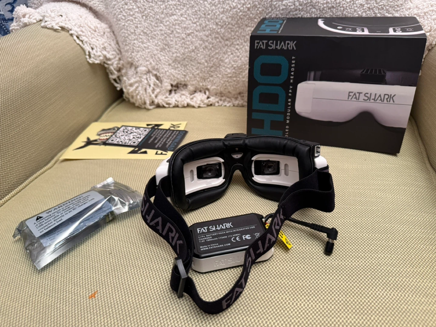 Fat Shark HDO OLED Modular FPV Headset - photo 5