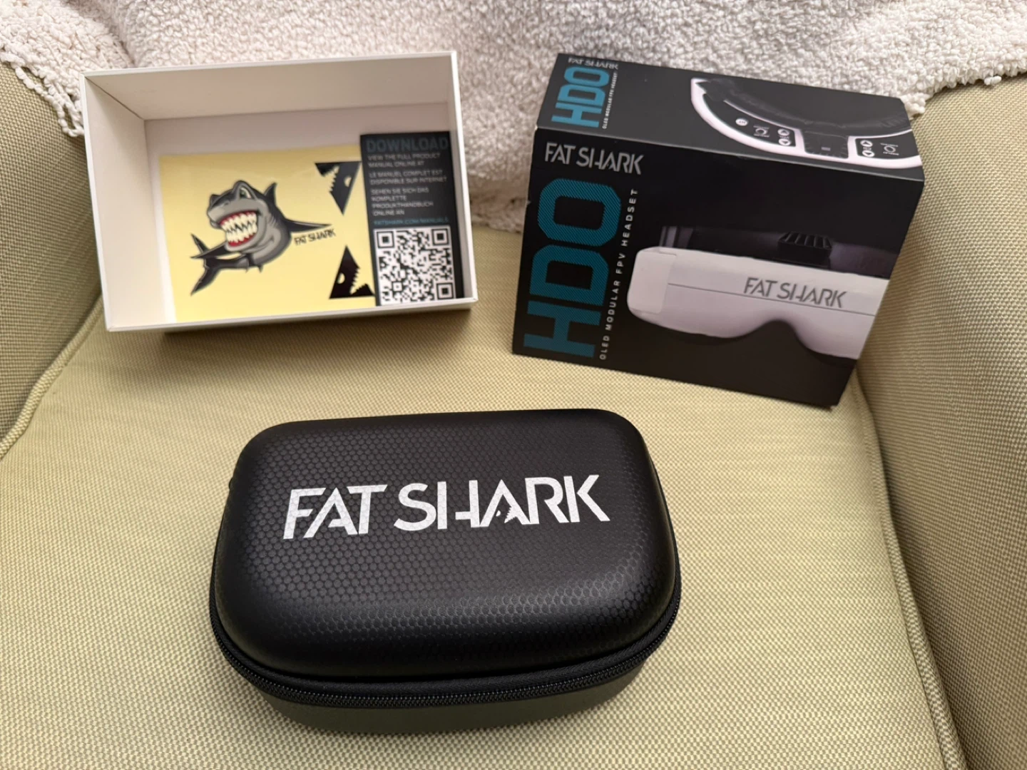 Fat Shark HDO OLED Modular FPV Headset