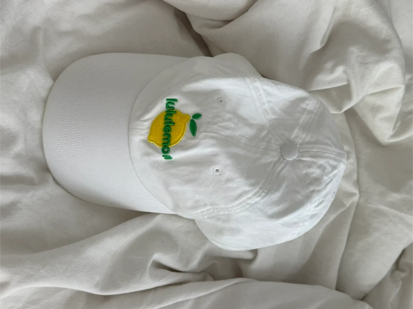 Lululemon White classic ball cap - L/XL thumbnail