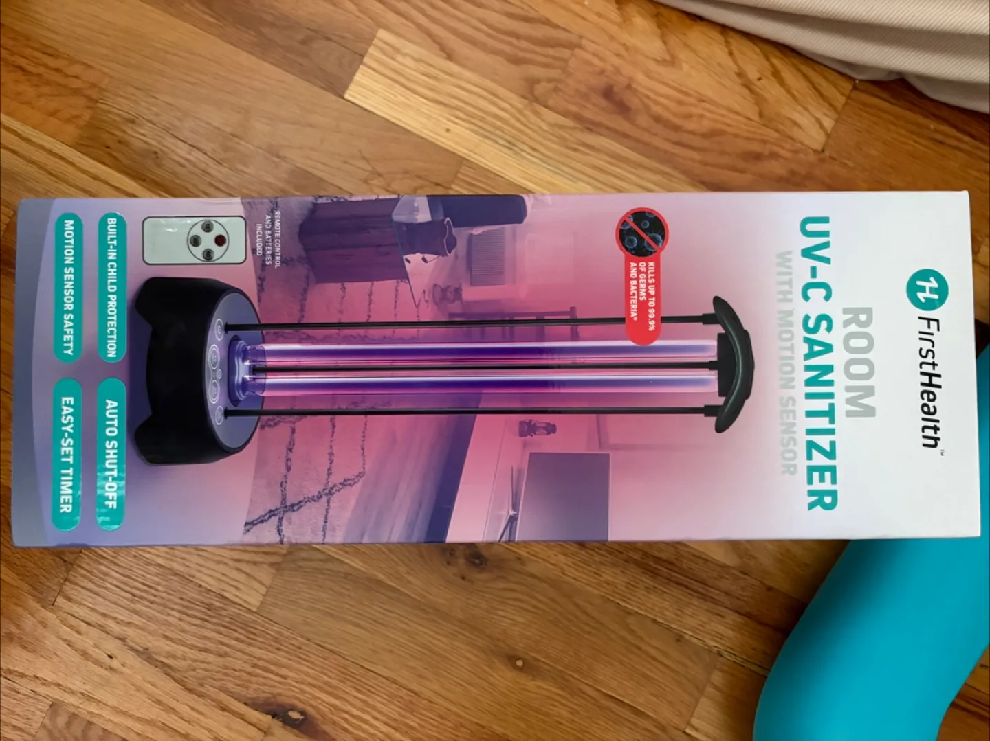 FirstHealth UV-C Room Sanitizer with Motion Sensor image indicator(2)