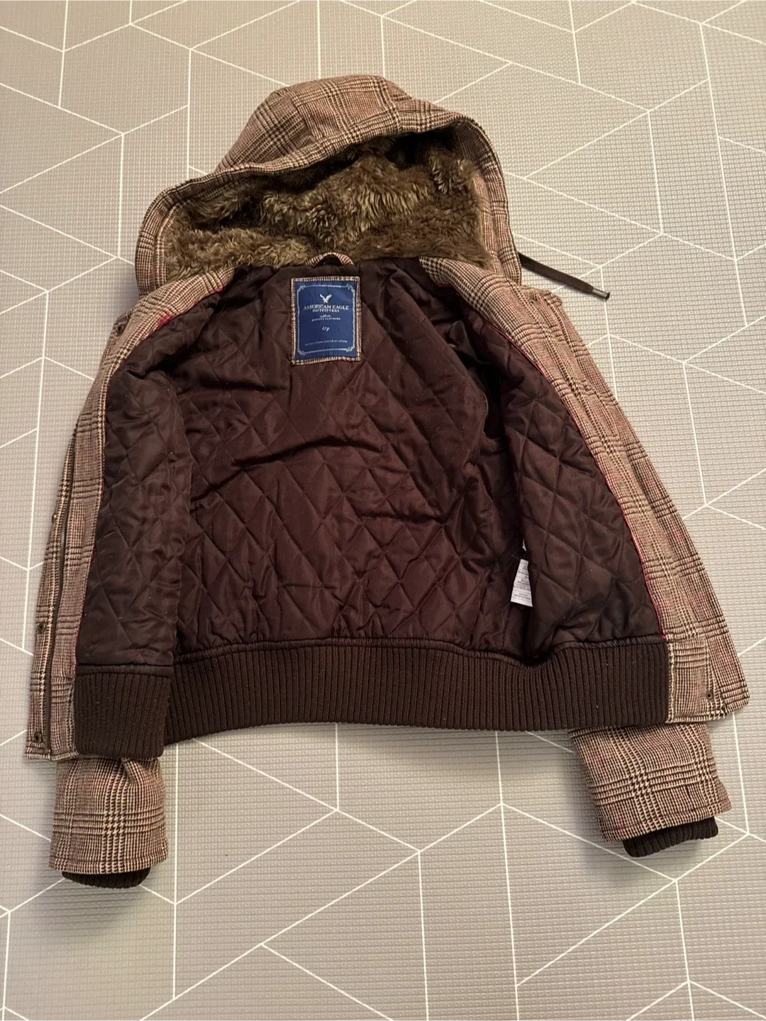 American Eagle Outfitters Plaid Jacket - Large image indicator(3)