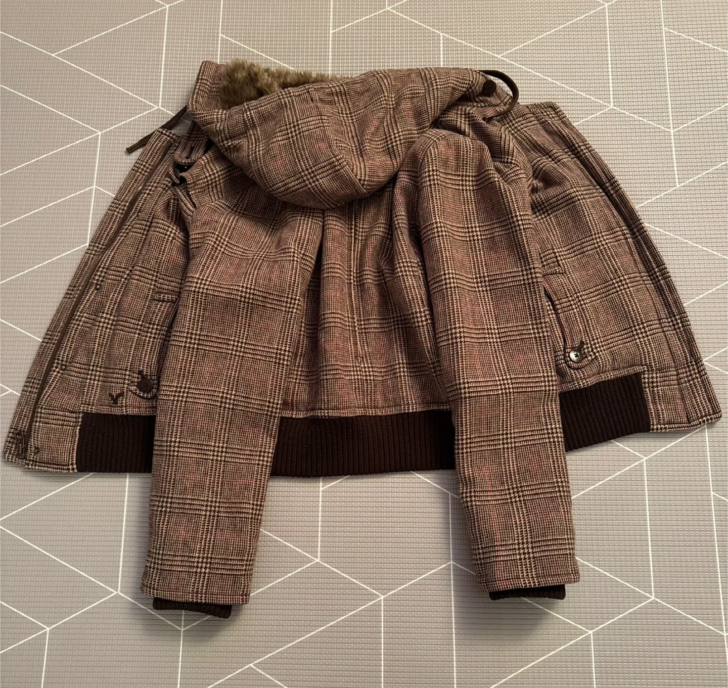 American Eagle Outfitters Plaid Jacket - Large image indicator(5)