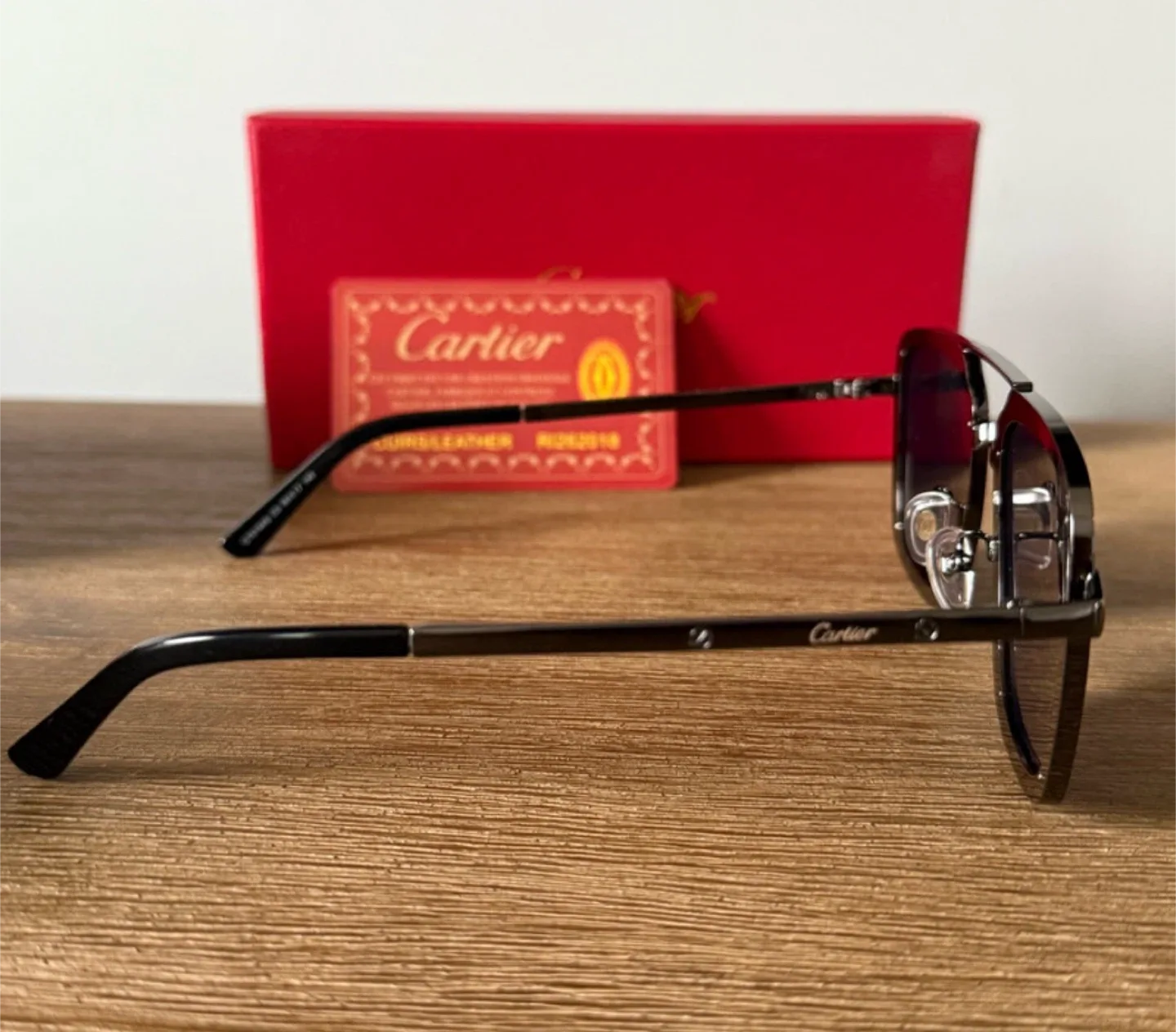 Cartier Sunglasses with Box image indicator(4)