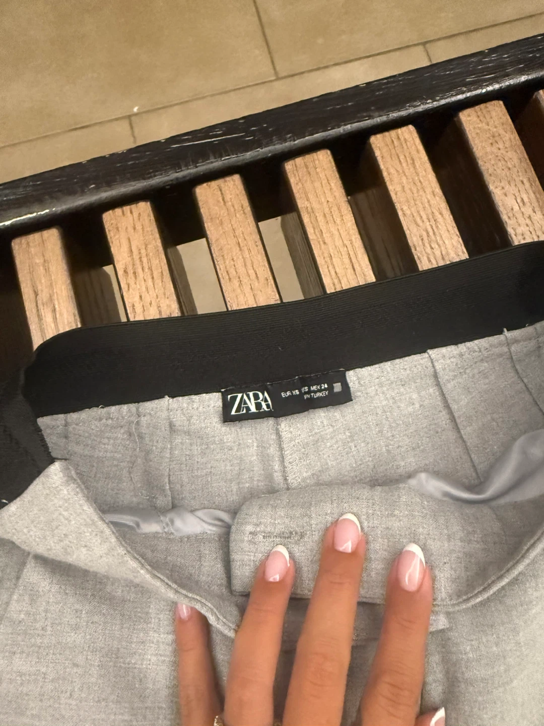 Zara Gray XS Pants - photo 2