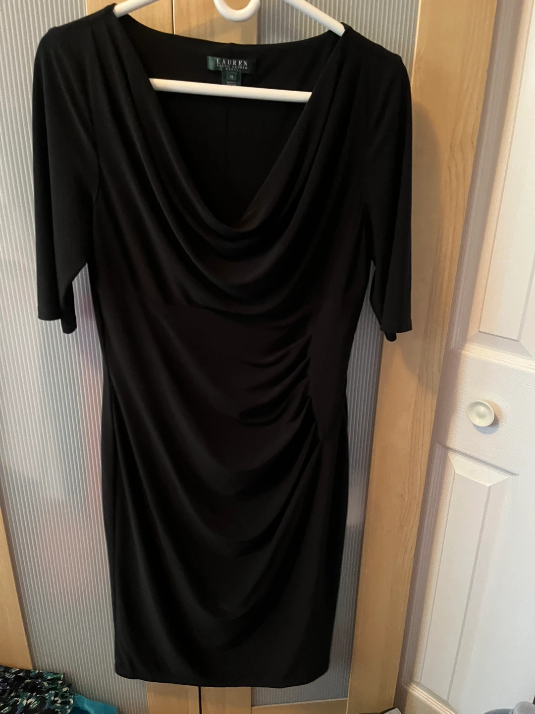 Ralph Lauren Black Dress - Size 12