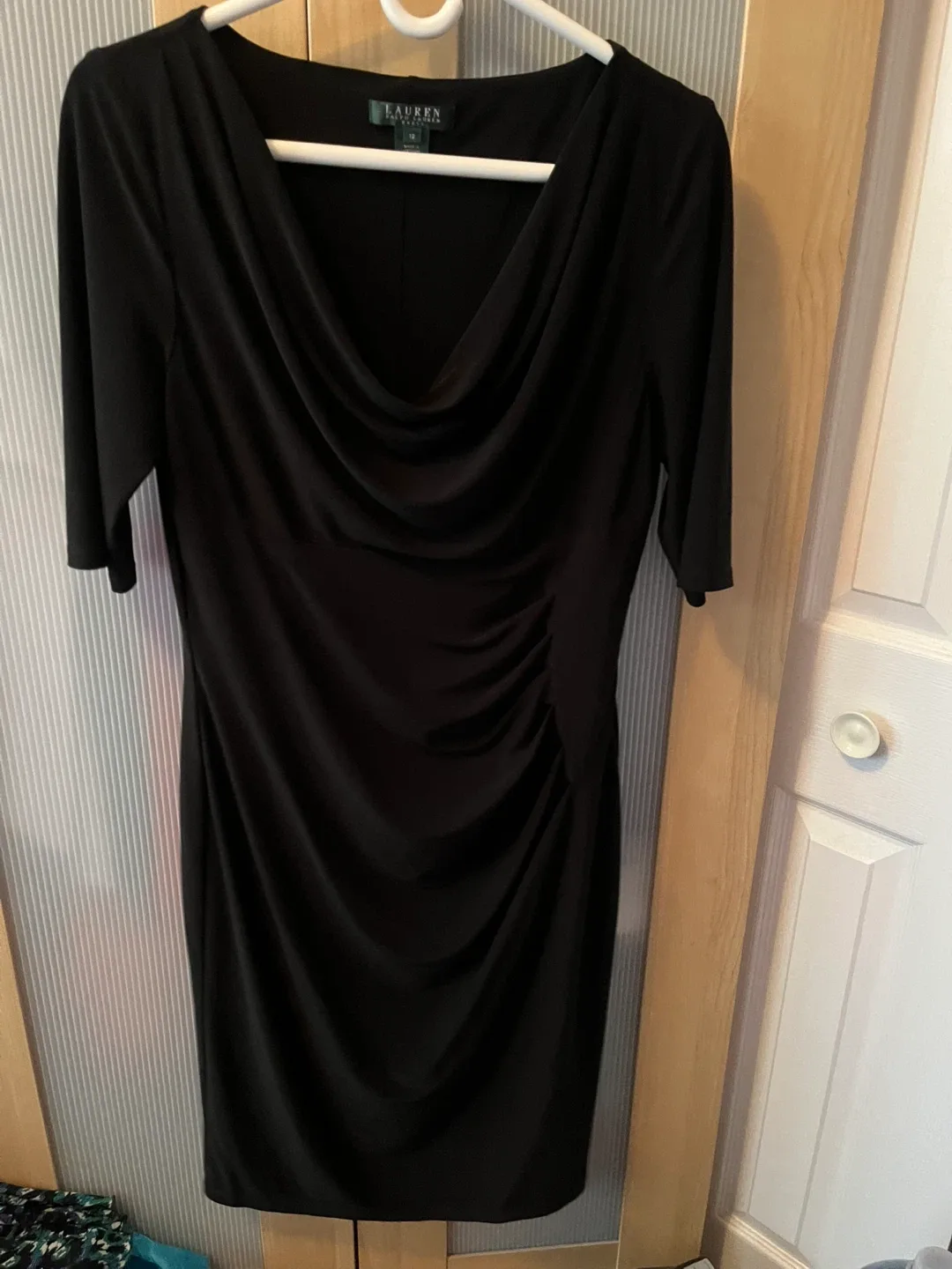 Ralph Lauren Black Dress - Size 12