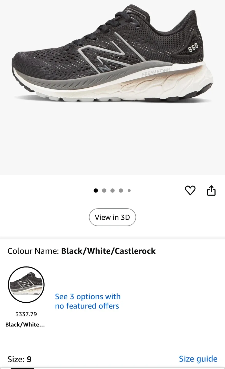 New Balance Mens Fresh Foam X 860 V13 Running Shoe image indicator(7)