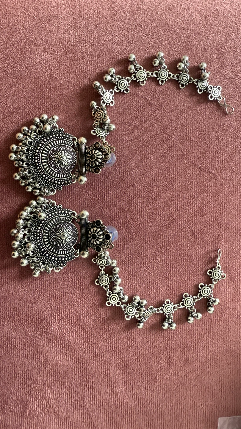 Jhumka Earrings - Indian Style