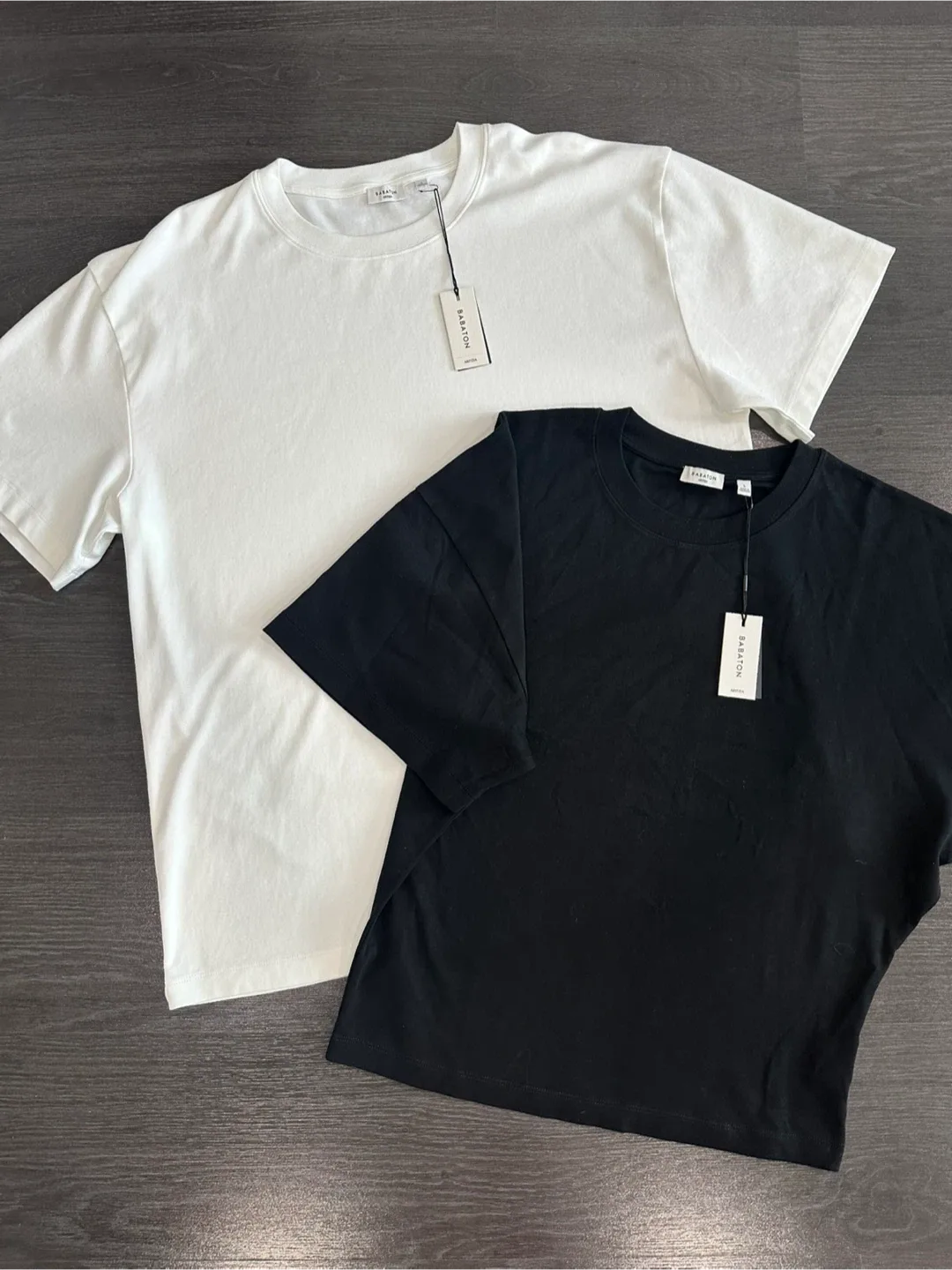 Aritzia Interlock Cotton T-Shirts Size L NWT thumbnail