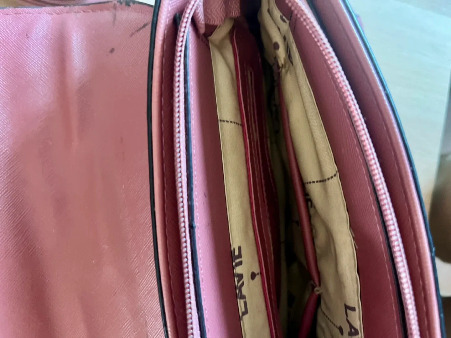 Lavie Satchel/Crossbody Handbag in Burnt Apricot image indicator(3)