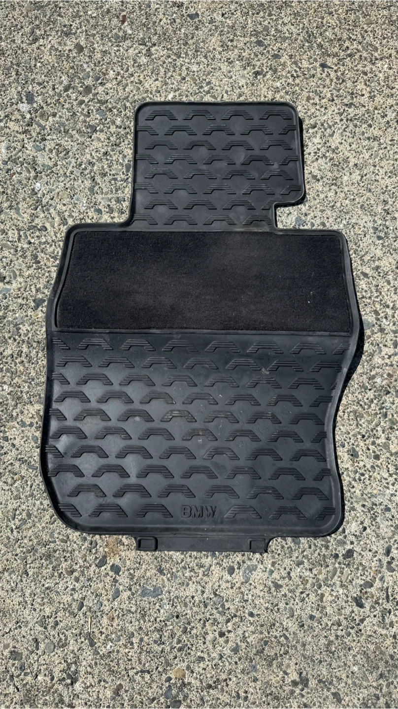BMW Black Rubber Floor Mats - Full Set - photo 5